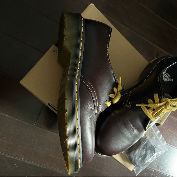 Dr. Martens 1461 in Atlas Leather Oxblood UK5 USW7 Fit like 8 - Picture 2 of 6